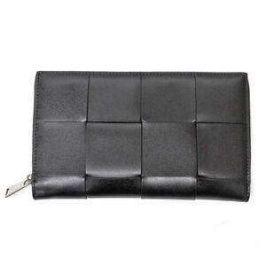 Bottega Veneta wallet zipper round black